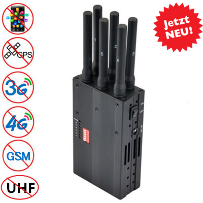 UMTS(3G) 4GLTE GPS wifi Tragbare jammer