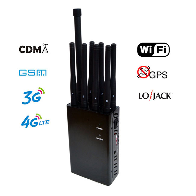 Achetez en gros Nouveau Brouilleur De Signal Portable 24 Antennes Chine et  Brouilleur à 1 USD
