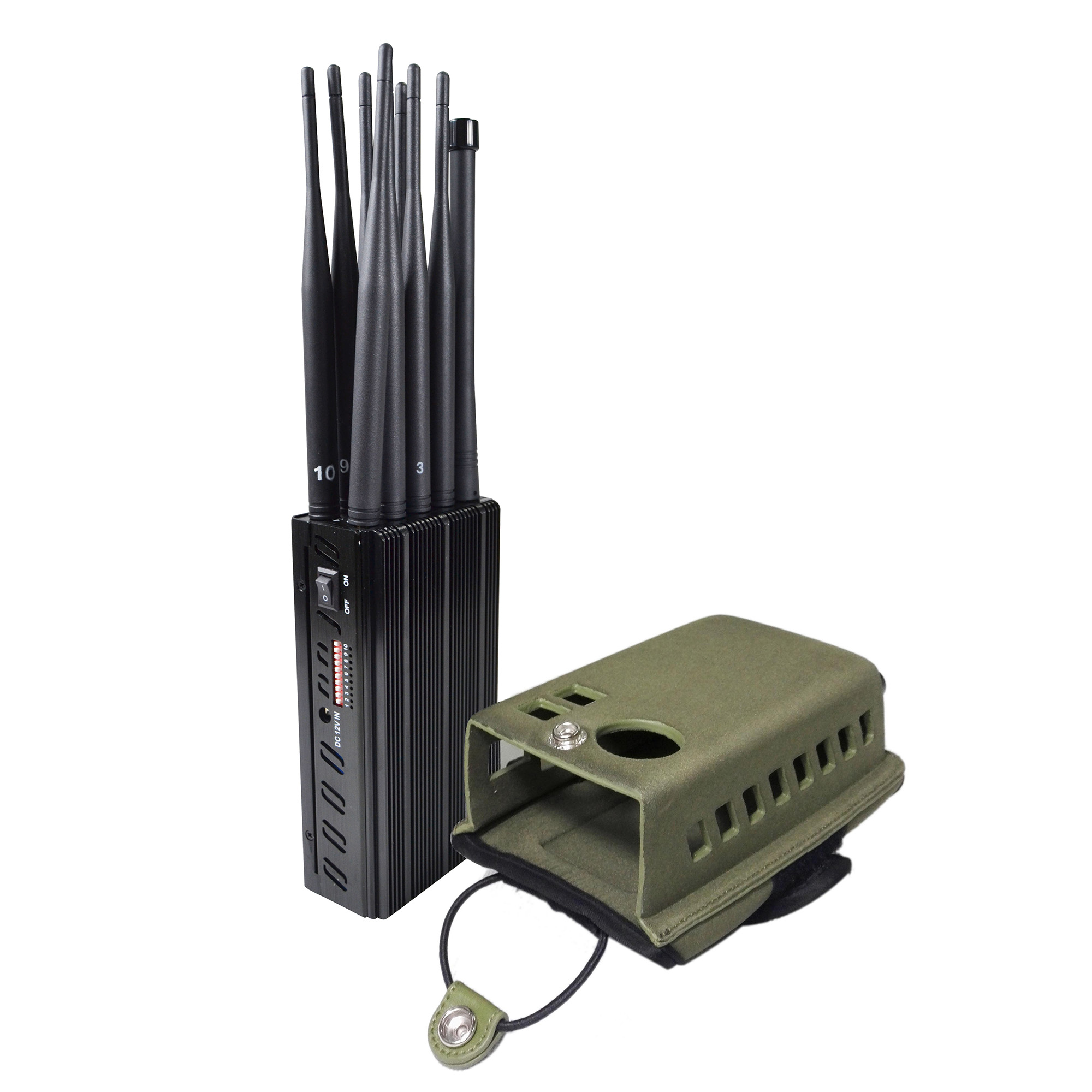 The Latest 10 Antennas Plus Portable Cell Phone Jammer ...